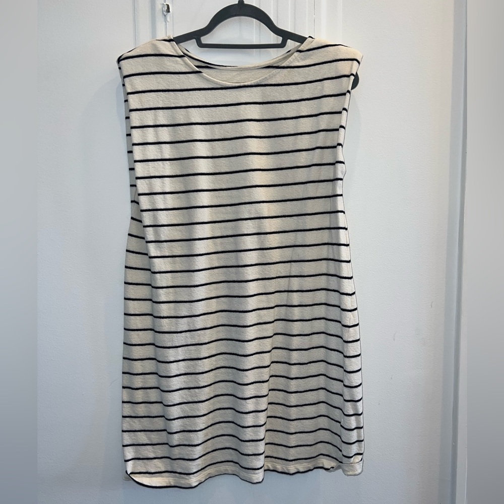 Daily practice by Anthropologie striped Dress. Size L